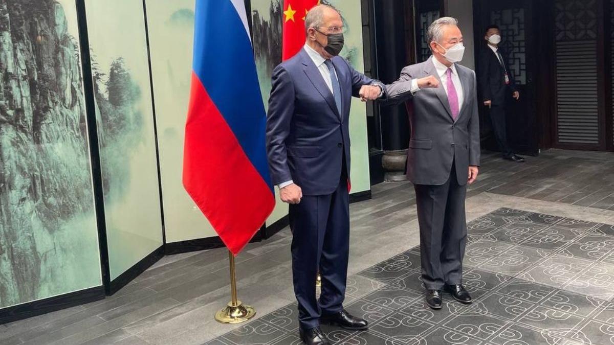 serghei lavrov intalnire ministru externe china discutii