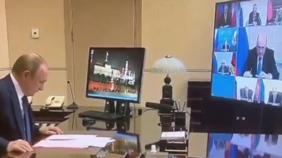 vladimir putin s ar afla intr un buncar