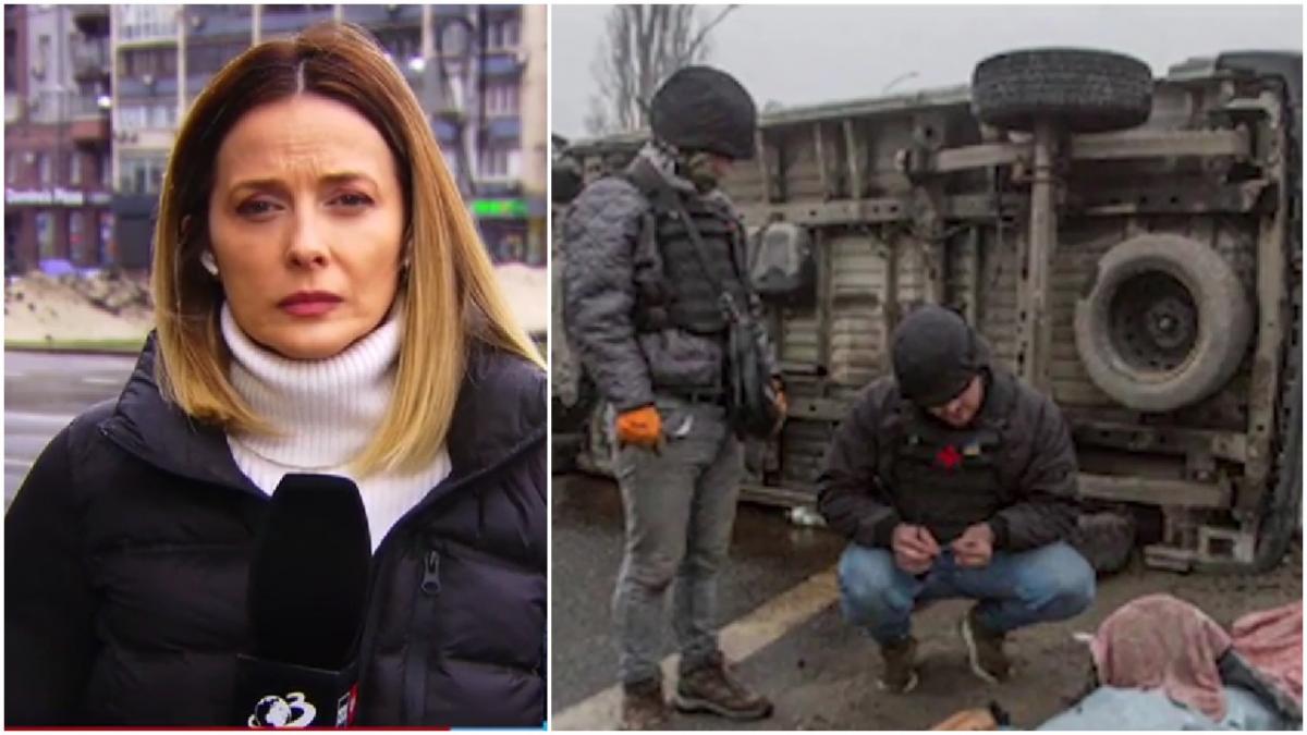 ana maria roman corespondenta speciala kiev imagini retragere rusi