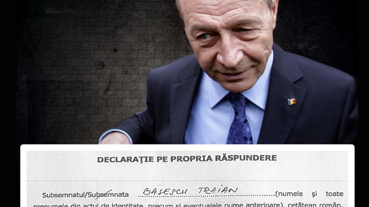 urmarire penala declaratii false traian basescu petrov
