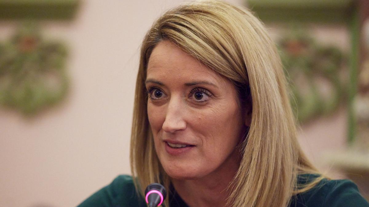 presedintele parlamentului european roberta metsola sanctiuni rusia