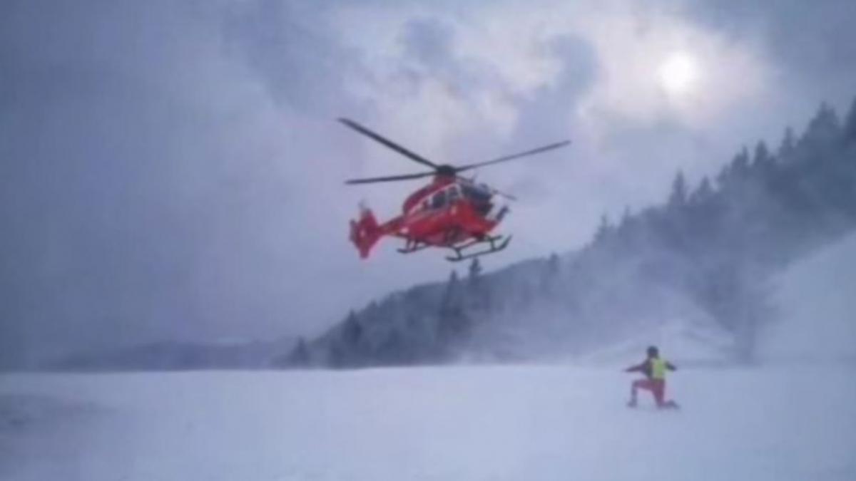 accident munte fagaras batran cazut in prapastie