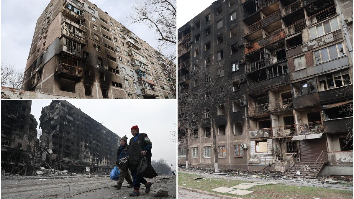 primar mariupol auschwitz armata rusa cadavre civili