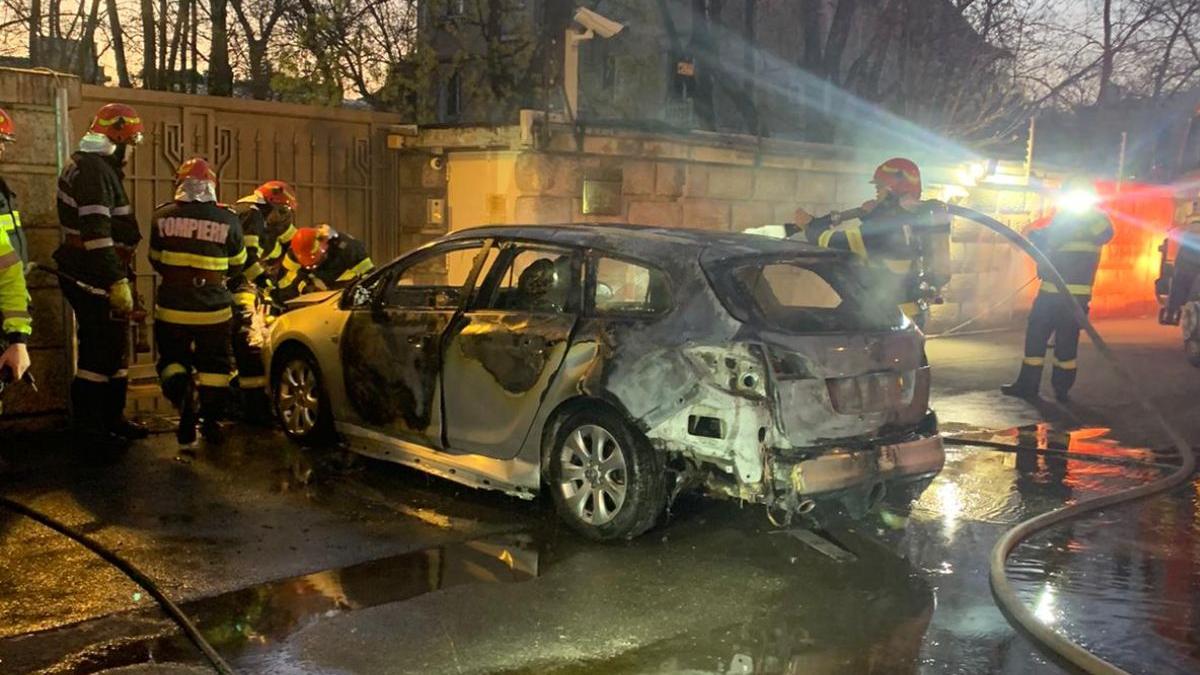 sofer masina gard ambasadar rusiei bucuresti mort carbonizat