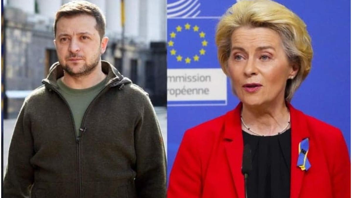 volodimir zelenski ursula von der leyen intalnire vineri kiev