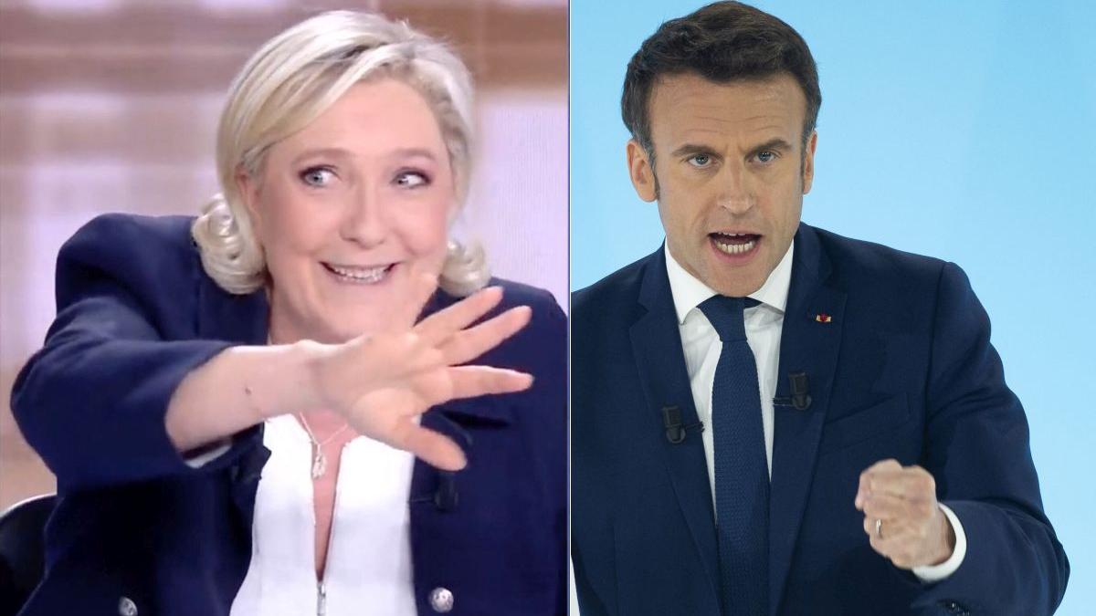 marine le pen emmanuel macron prezidentiale franta jim bittermann
