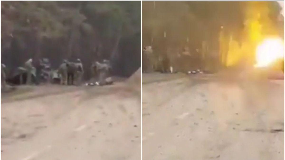 soldati ucraineni spulberati tanc rusesc