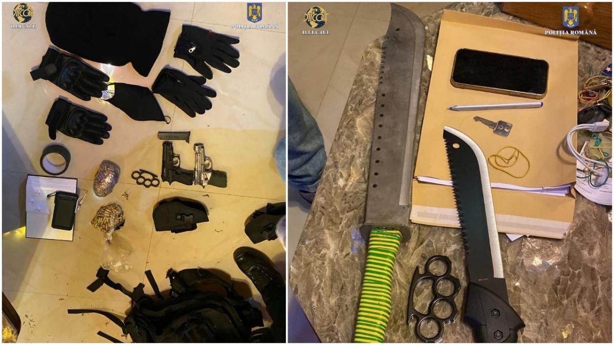 operatiune amploare vestul tarii descinderi traficanti arme