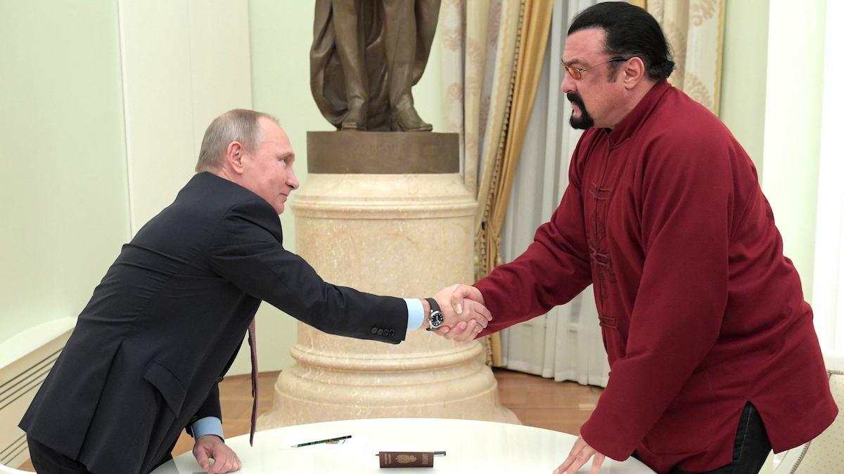 actorul steven seagal lauda spijina vladimir putin