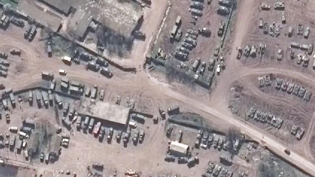 imagini satelit rusia atac ucraina razboi