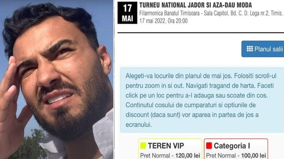 bilete spectacol manele jador filarmonica timisoara