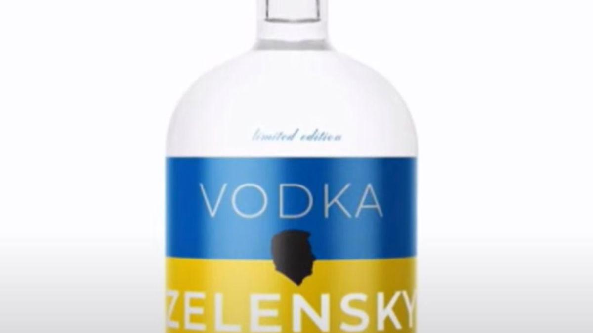 drink for peace vodca volodimir zelenski
