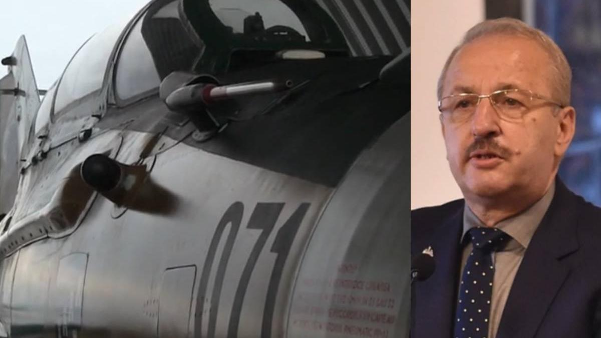 minsitrul apararii vasile dincu suspendare zboruri aeronave mig 21