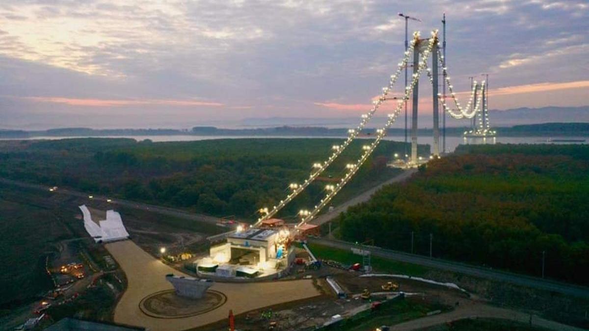 podul peste dunare braila circulatie nicolae ciuca garantii decembrie 2022