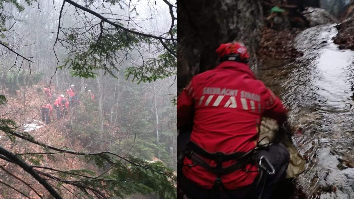 baiat 18 ani hipotermie fractura grava cazut valea caraimanului