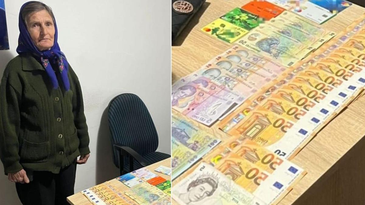 batrana dolj gasit portofel bani bicicleta politie