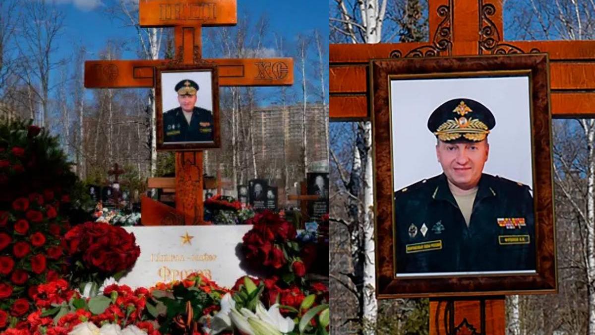 general rus murit ucraina vladimir frolov comandant adjunct armata viii