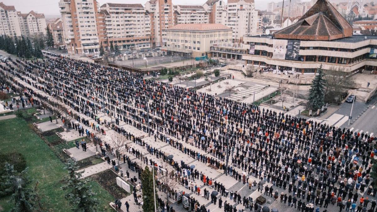 mii oameni miercurea ciuca sfintire bucate paste catolic