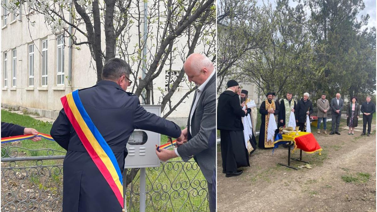 contor gaze sfintit preoti inaugurat panglica botosani