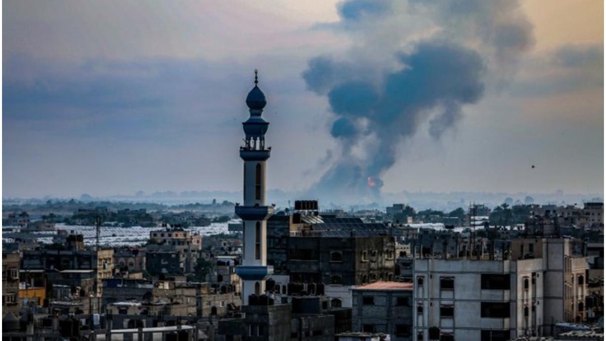 israel bombardare fasia gaza rachete lansate regiune vizat sud tara