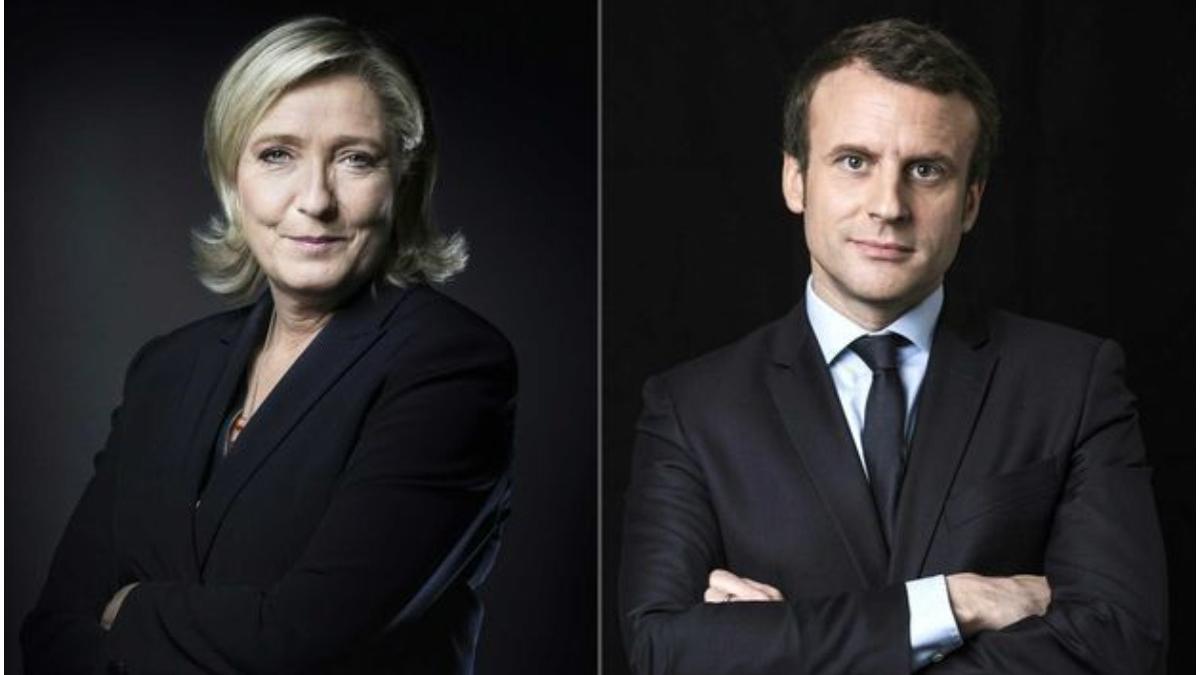 macron le pen infruntare dezbatere cruciala direct televiziune franceza sondaje