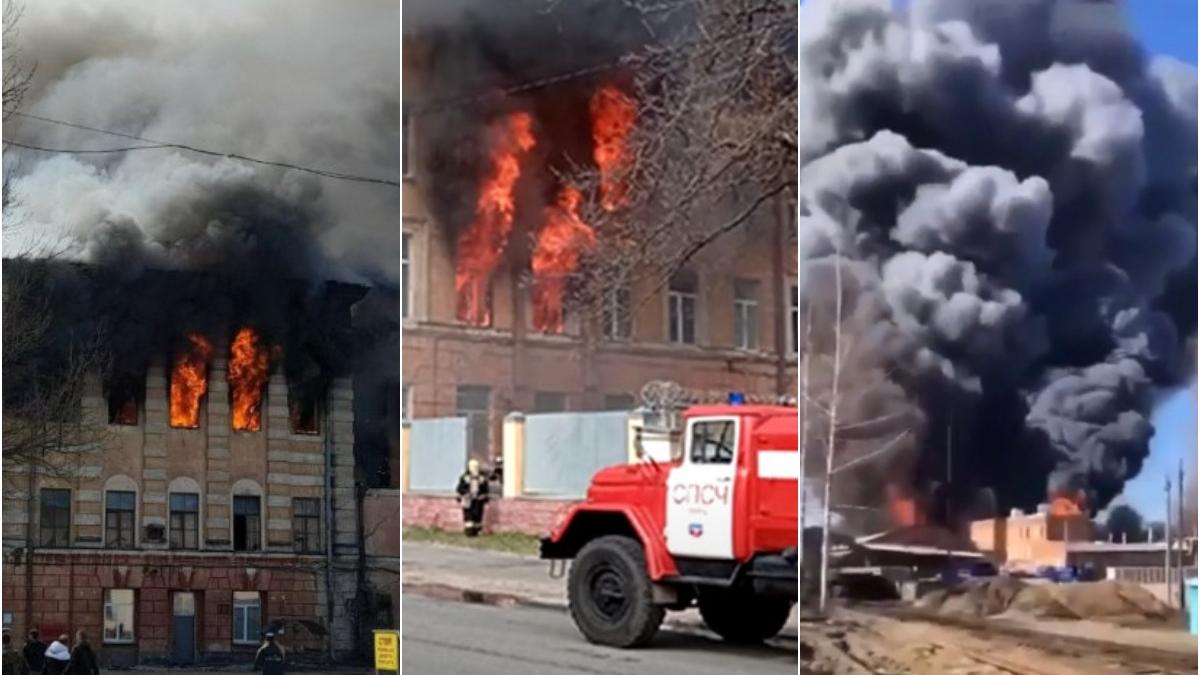 incendiu institut cercetare domeniul apararii ora tver moscova