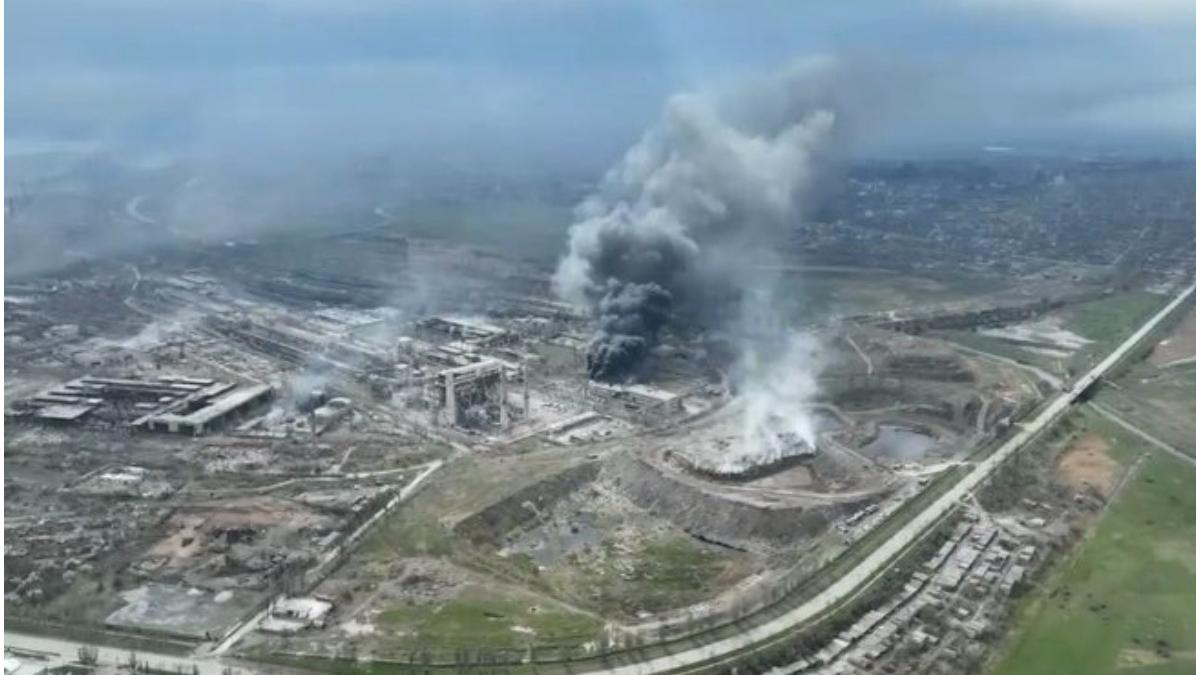 forte ruse atac continuu uzina azovstal mariupol oficial ucrainean