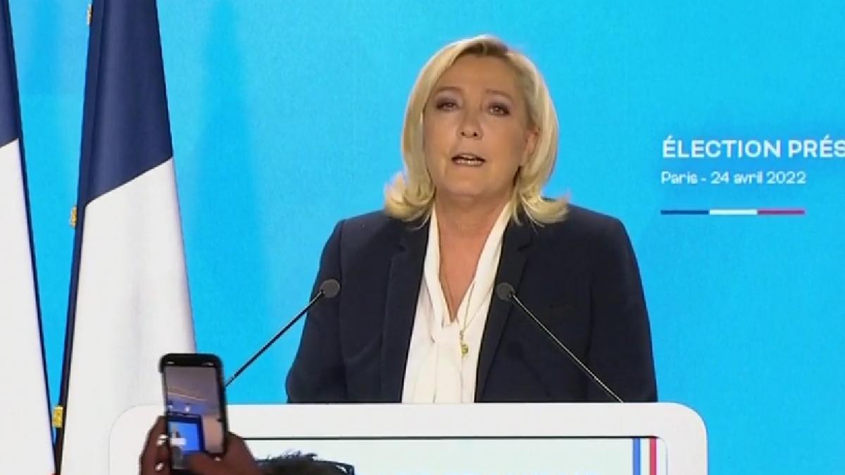 marine le pen prima reactie infrangere alegeri franta