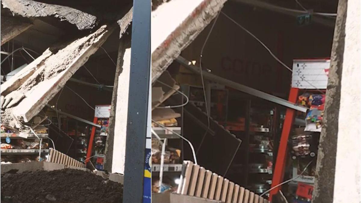 panica supermaket tavan prabusit oameni turda