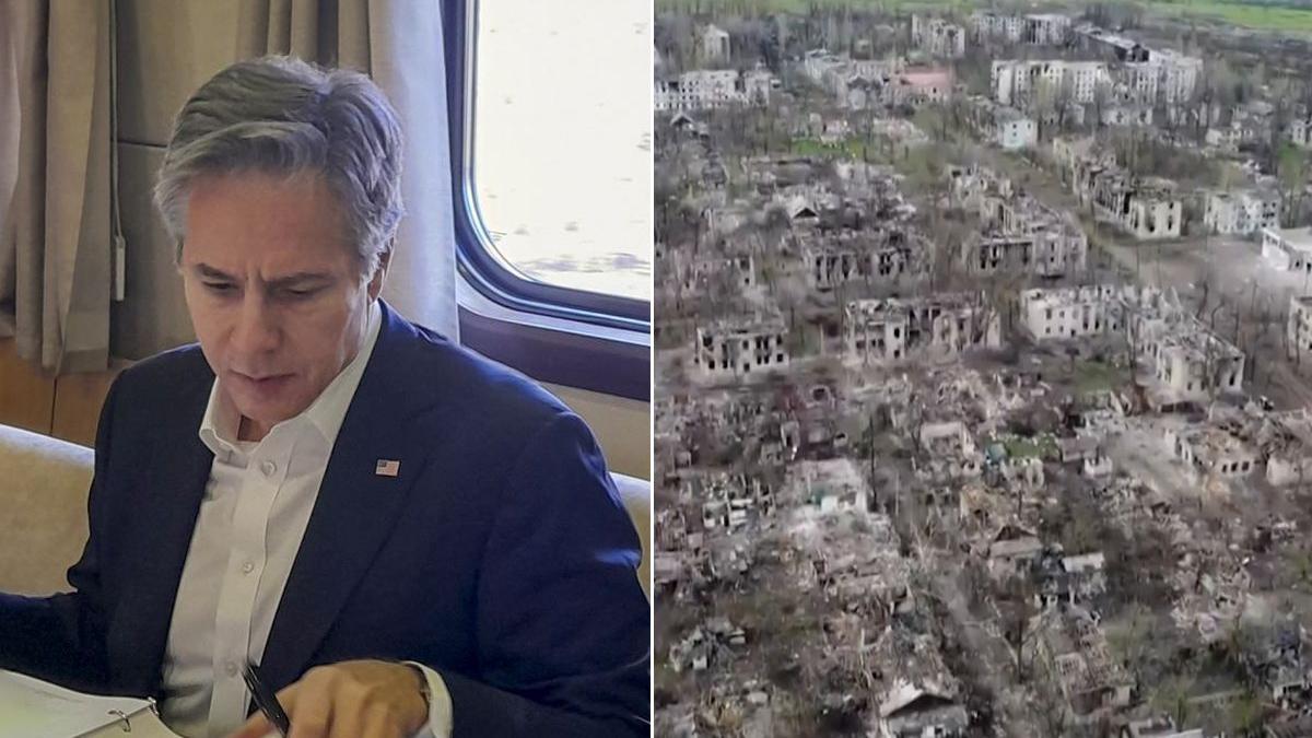 antony blinken lloyd austin kiev novotoskivka lugansk