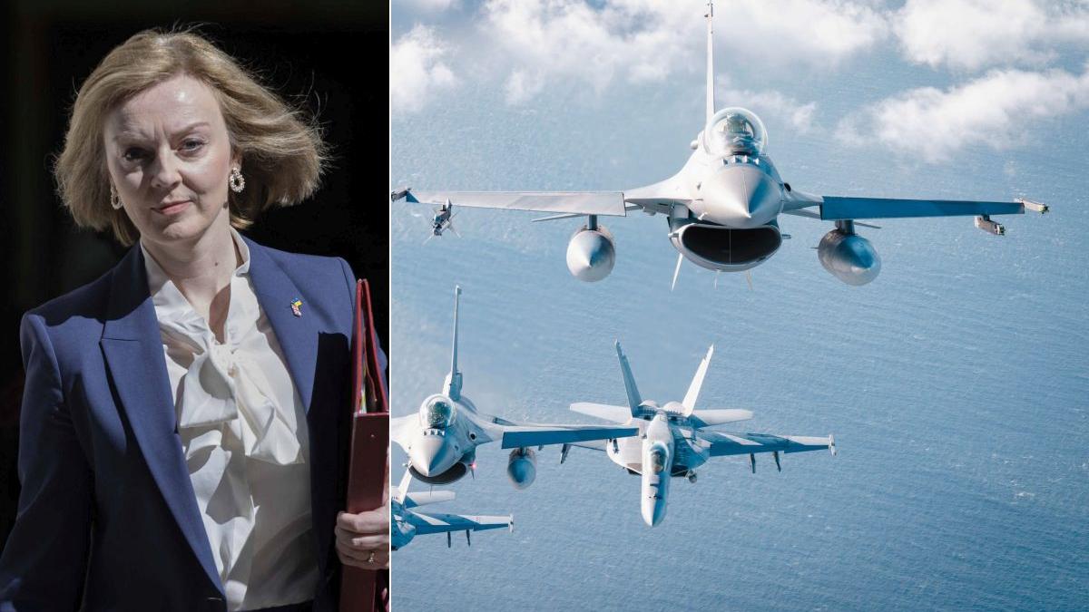 liz truss moscova avioane de lupta ucraina