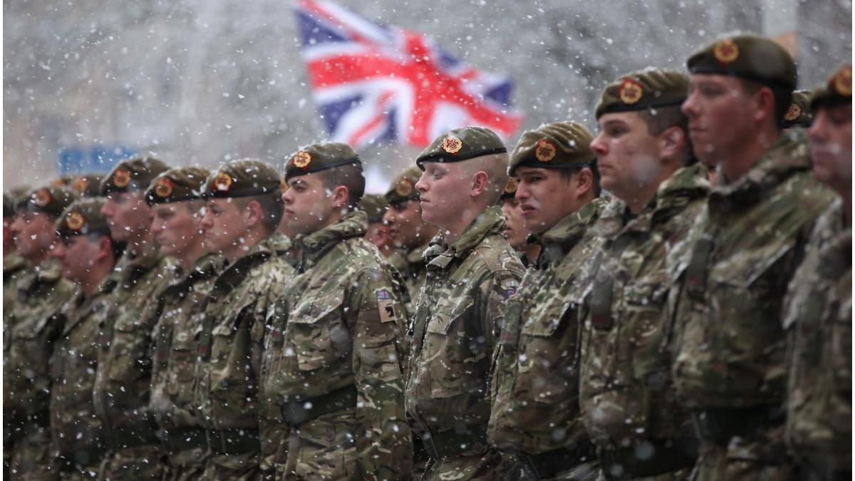 marea britanie militari europa