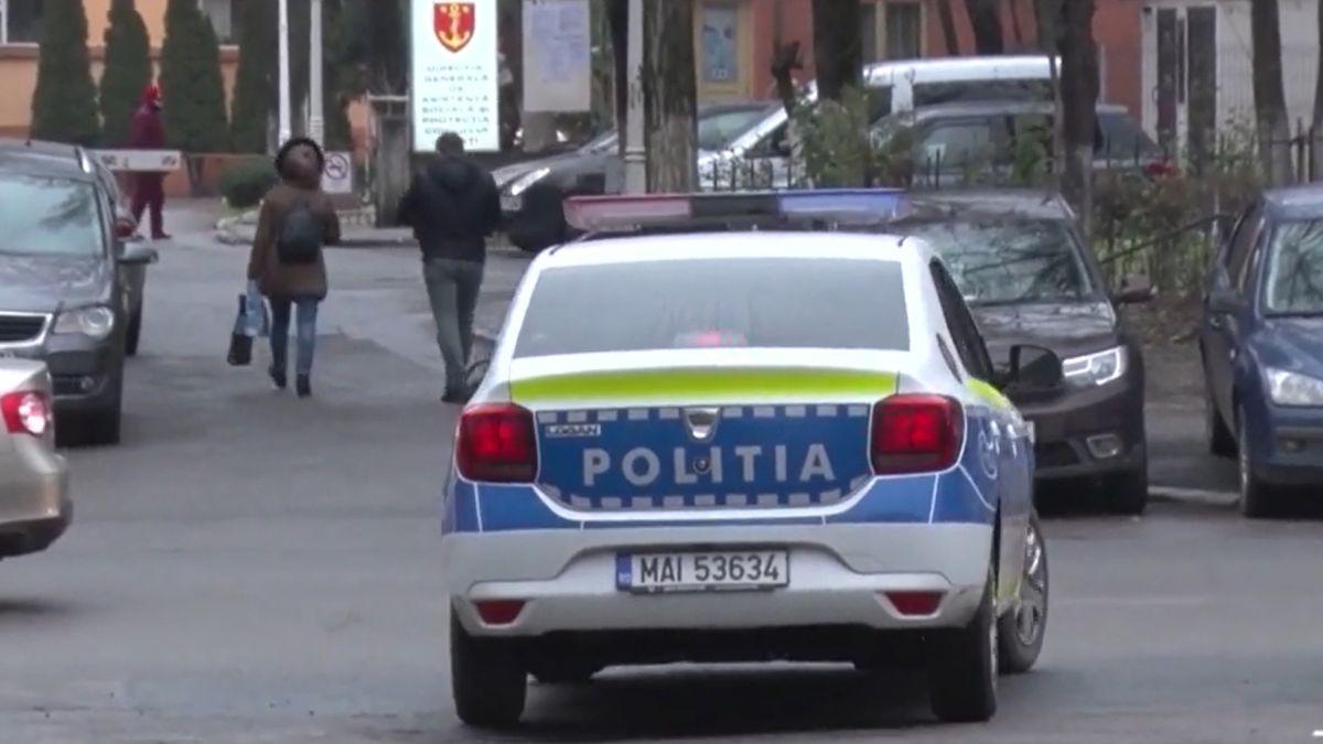 masina politie izbit autoturism capitala politista ranita