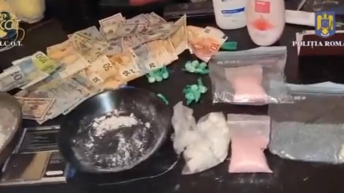 captura uriasa droguri cocaina ketamina droguri