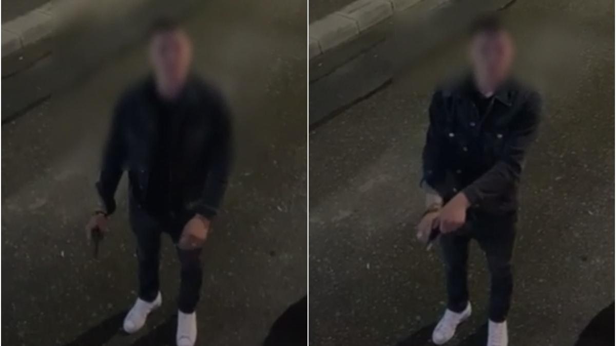 un barbat a tras cu arma in parcarea unui club din bascov arges