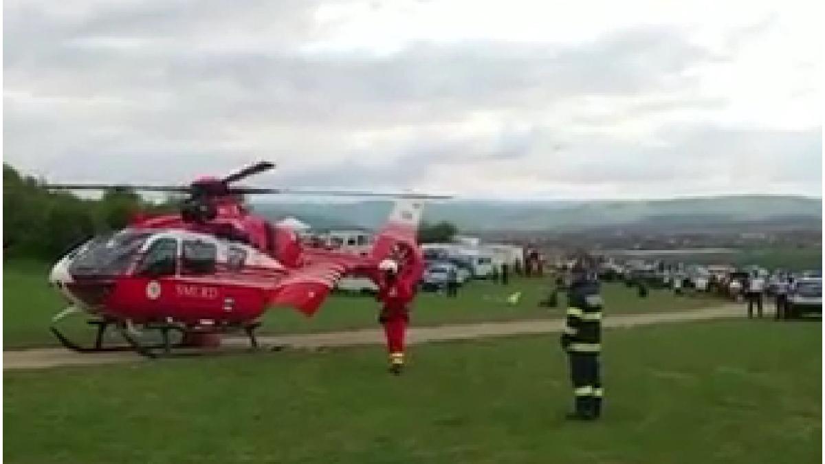 grav accident alba atv cu doi minori rapa rosie