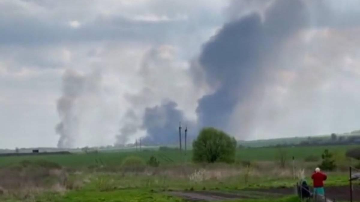 incendiu unitate militara rusia granita ucraina