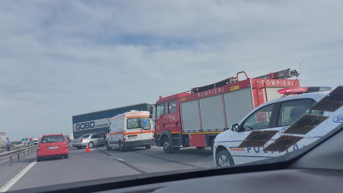 accident autostrada bucuresti pitesti masina tir 6 mai 2022