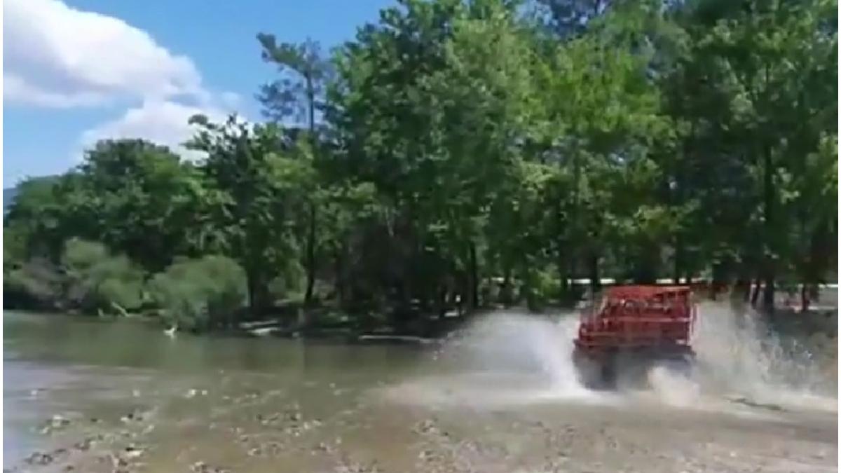 sesiuni de rafting si off road in mijlocul muntilor din antalya