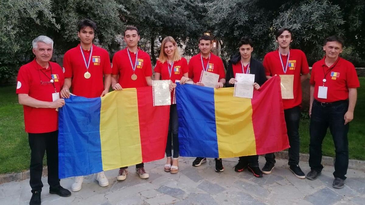 sase medalii locul echipe romania olimpiada balcanica matematica