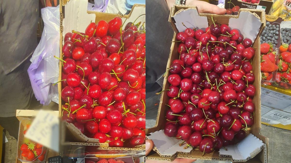 primele cirese piete kg costa 150 lei