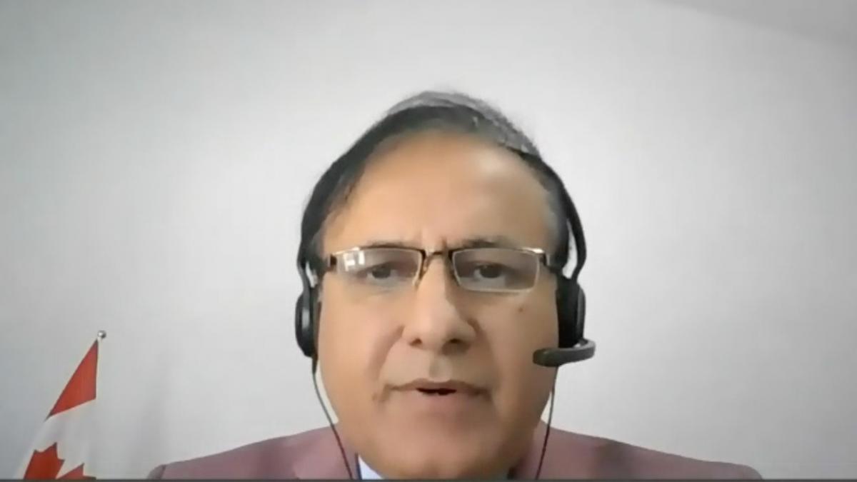 deputat participat videoconferinta parlamentului toaleta canada