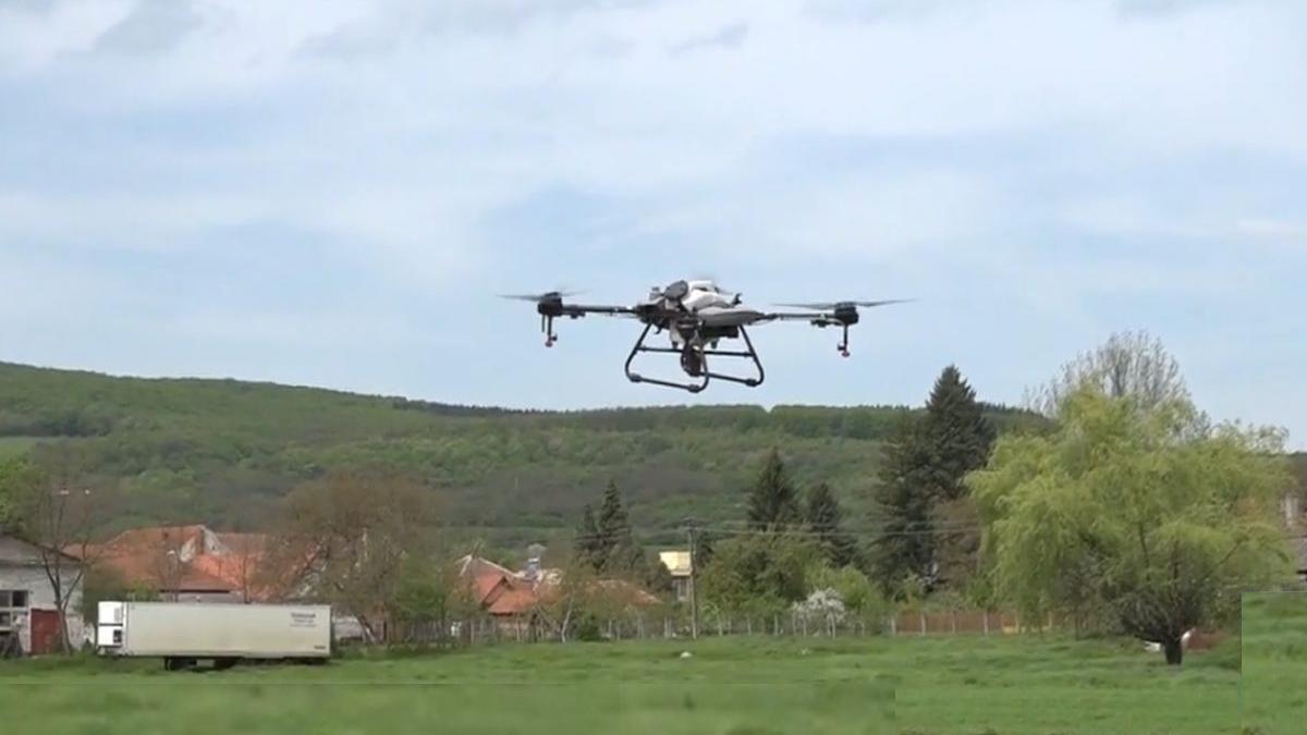 primul liceu drona agricola tehnologie moderna noua generatie