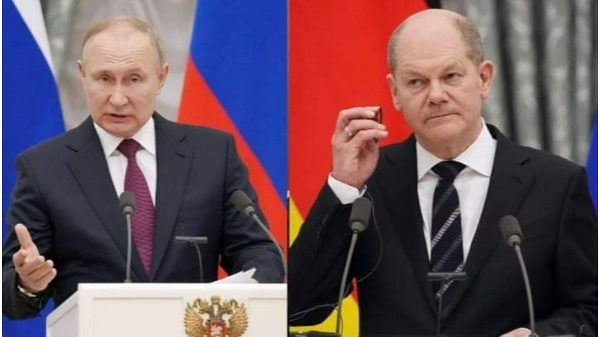 olaf scholz vladimir putin discutie situatie ucraina evacuare uzina azovstal