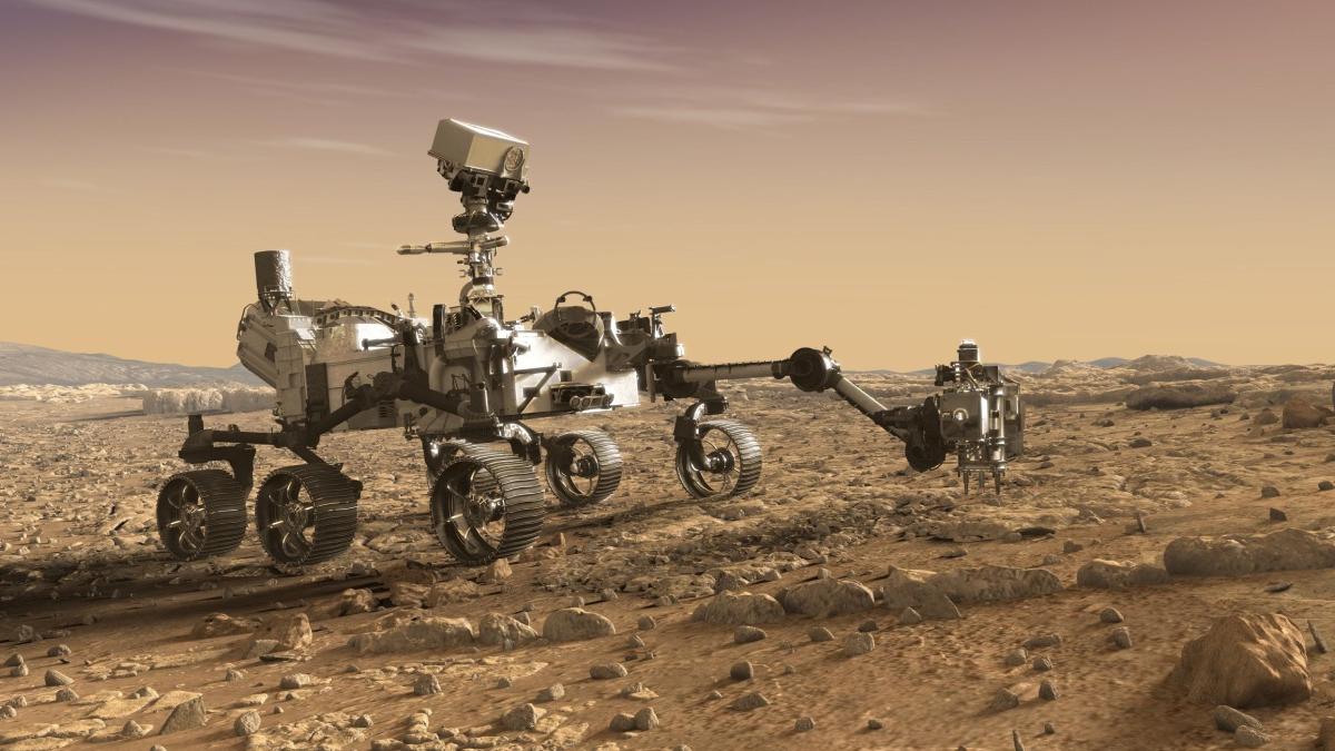 roverul perseverance nasa misiune cautare forme viata marte