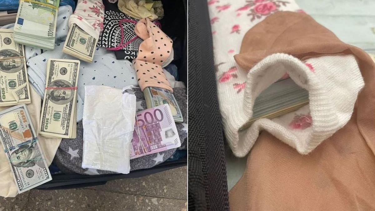 doi ucraineni prins euro dolari ascunsi sosete intrare romania