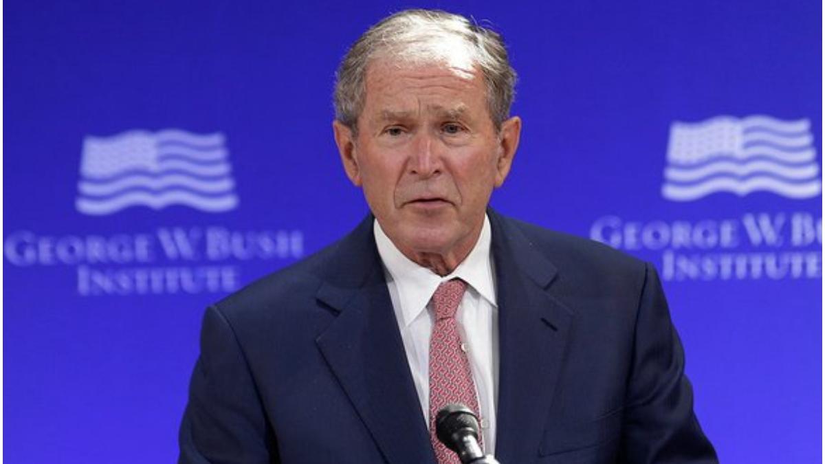 fostul presedinte sua george bush a incurcat ucraina cu irak numind nejustificata invazia tara