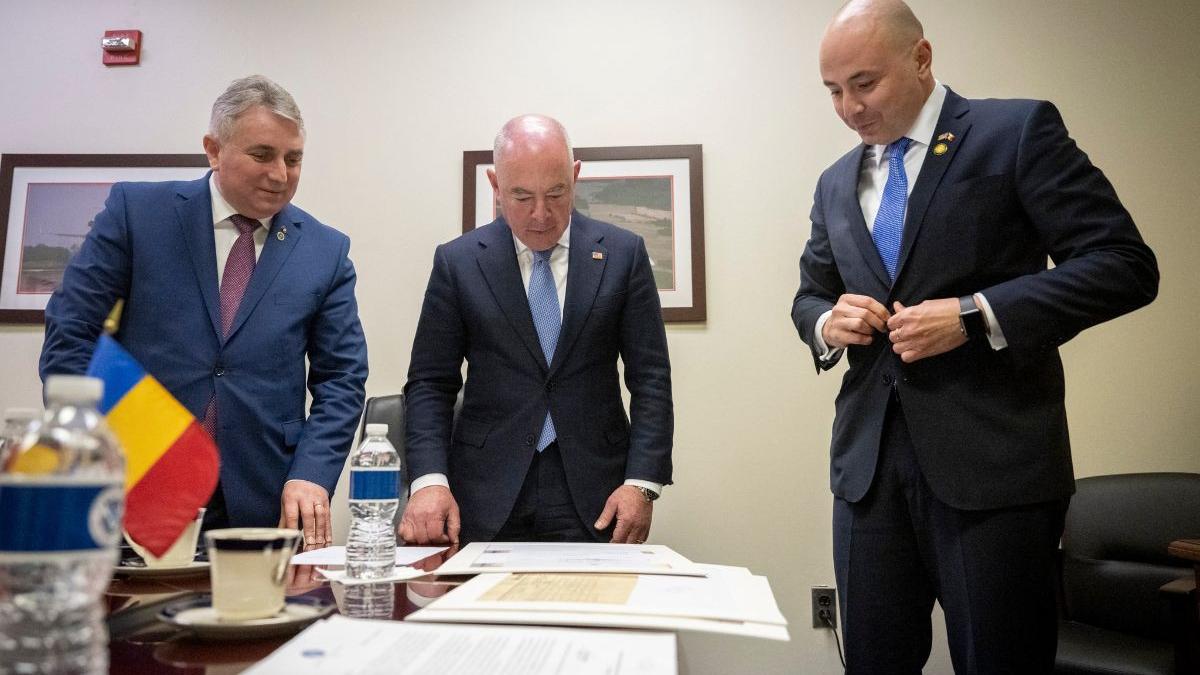 ambasador romania sua andrei muraru intalnire secretar securitate interna sua