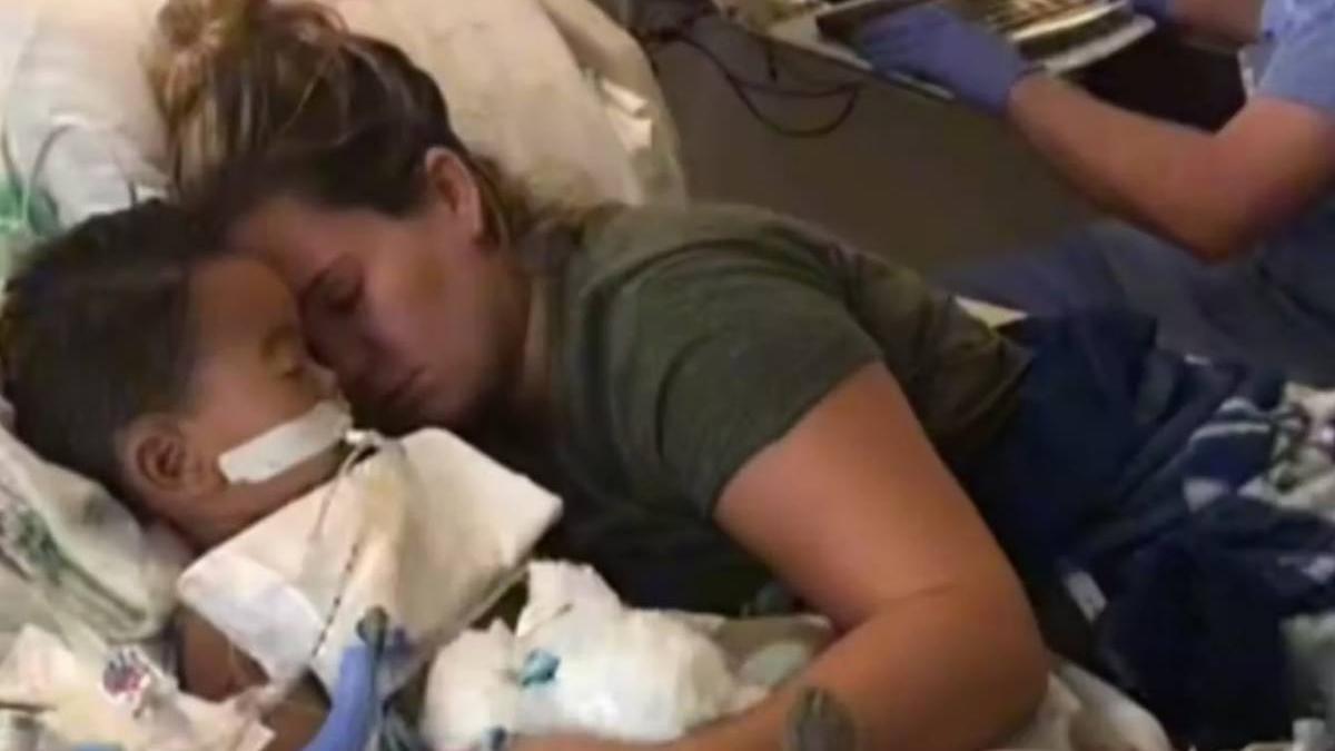 avertisment mama california pierdut copil obiect dentitie