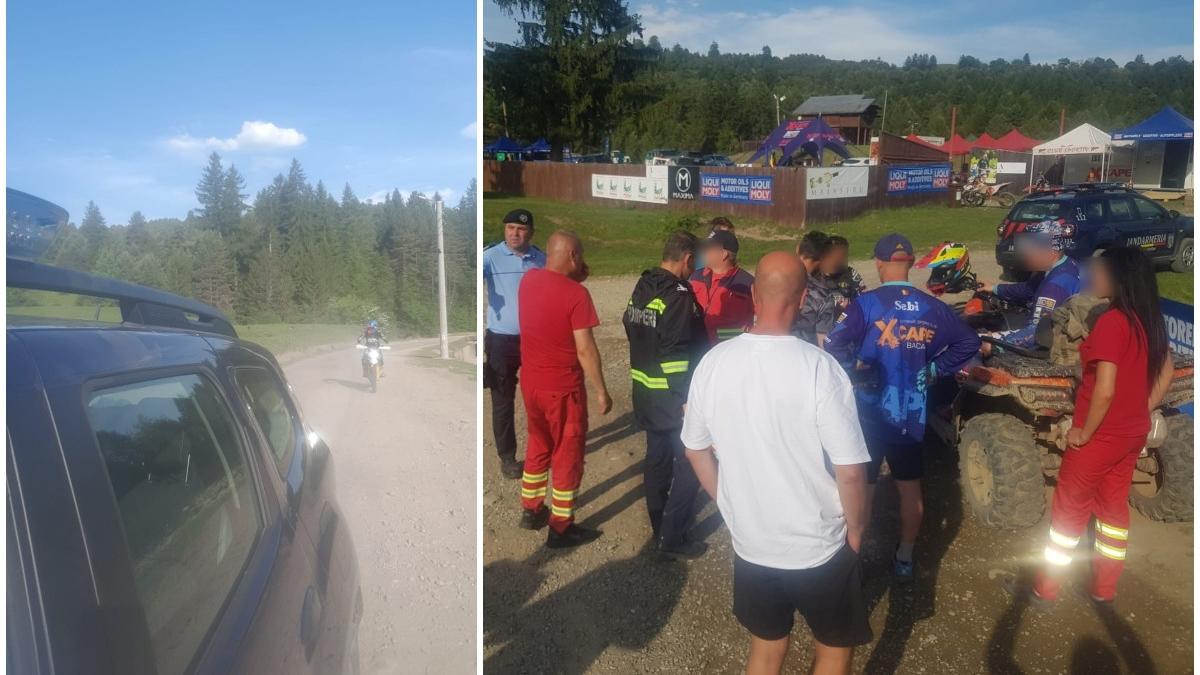 un concurent de la campionatul national individual al romaniei la hard enduro s a ratacit